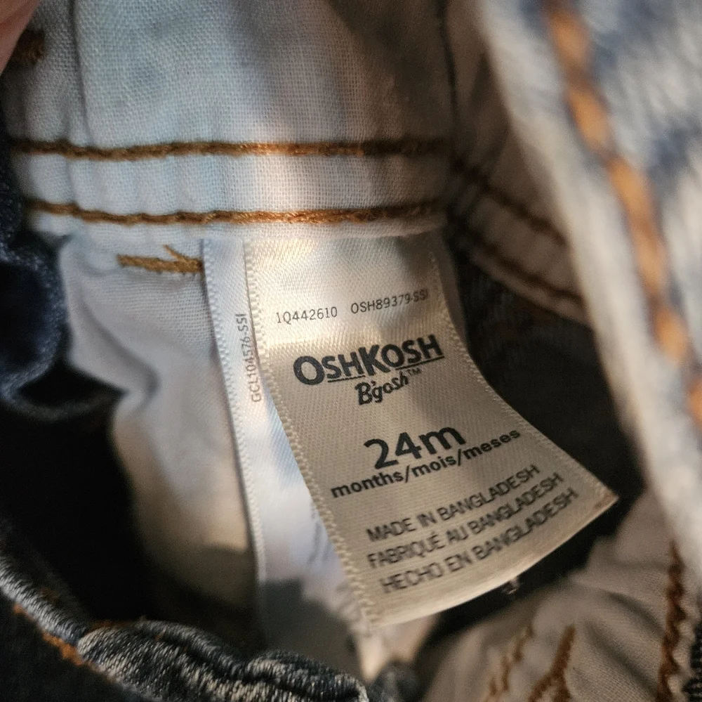 Oshkosh boy toddler overalls - Picture 3 of 5